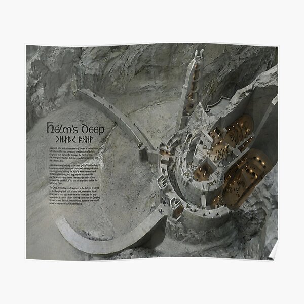 Helms Klamm Poster