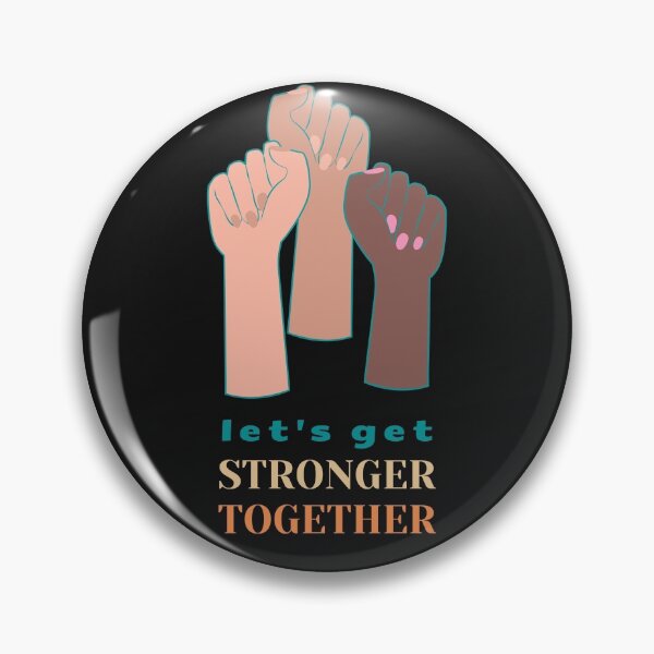 Item preview, Let's get stronger together designed and sold by NomadMessenger.