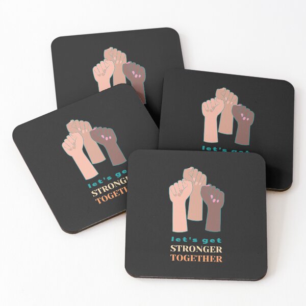 Item preview, Let's get stronger together designed and sold by NomadMessenger.