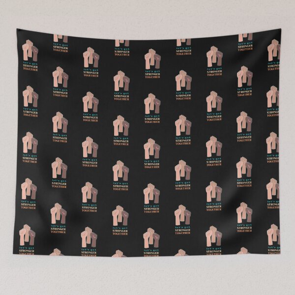 Item preview, Let's get stronger together designed and sold by NomadMessenger.