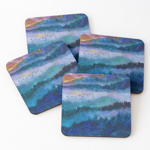 Item preview, Misty Mountains designed and sold by hbaxter-design.