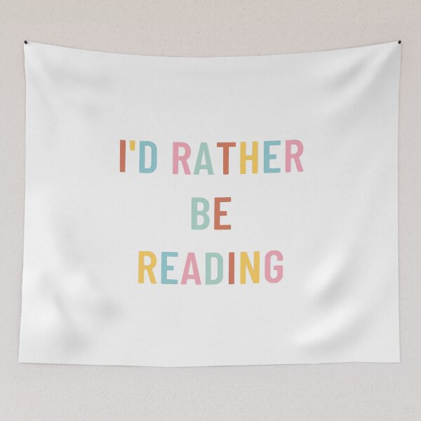 Item preview, I'd Rather Be Reading designed and sold by Orchyd.
