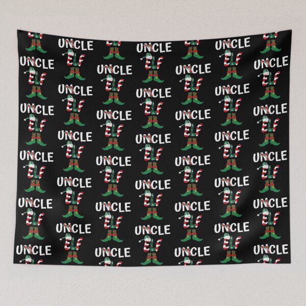 Item preview, Uncle Elf Christmas Matching Uncle Outfit Funny Merry Xmas Uncle Elf Pajama Party Gift designed and sold by FunnySunny T-Shirts.