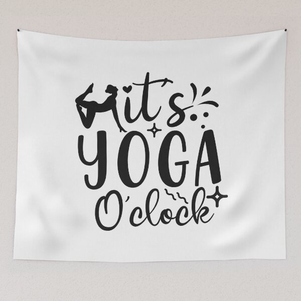 Item preview, It's yoga o'clock designed and sold by shinoshop.