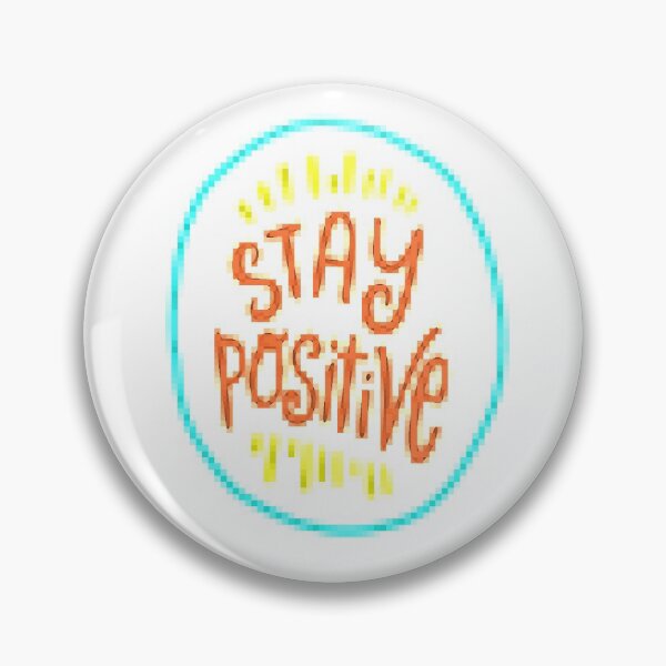 Item preview, stay positive black designed and sold by frankuffmann.