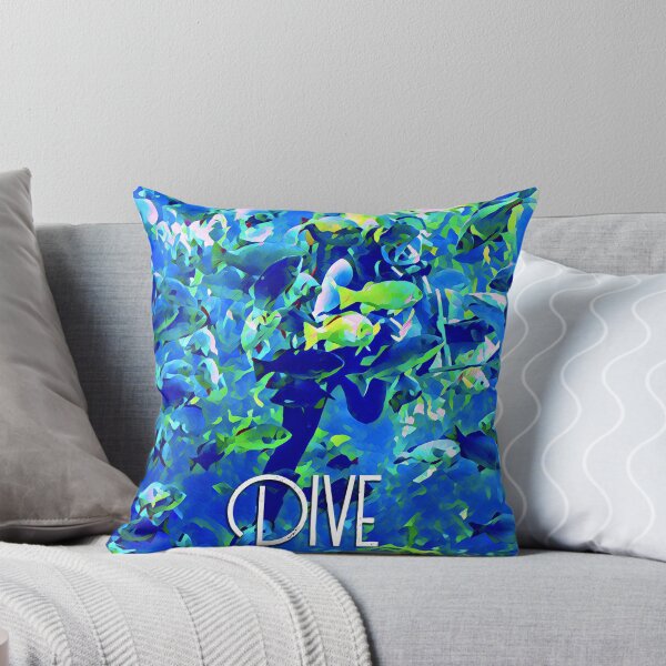 Item preview, Diving Art Illustration designed and sold by cmartmen.