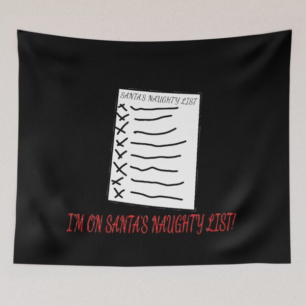 Item preview, On Santa's NAUGHTY List Collection designed and sold by Outrageous24.