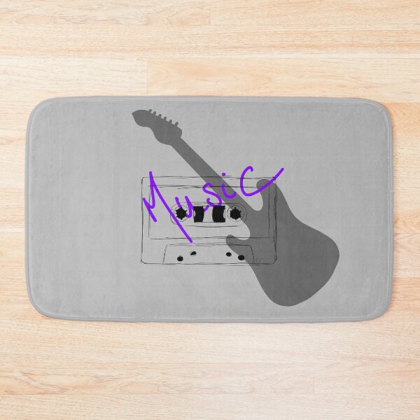 Item preview, Electric guitar and vintage audio cassette designed and sold by BV-creas.