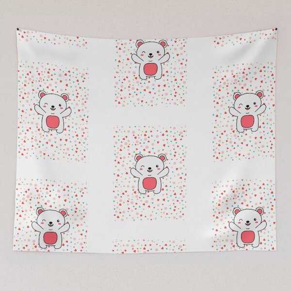 Item preview, Bear cute wink designed and sold by ActRightToday.
