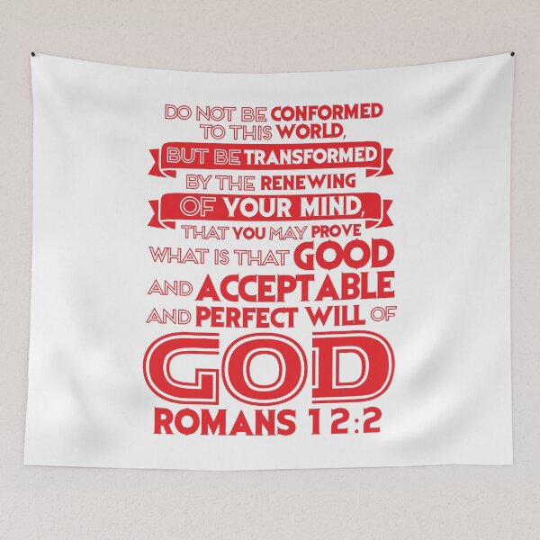Item preview, Romans 12:2 designed and sold by plushism.