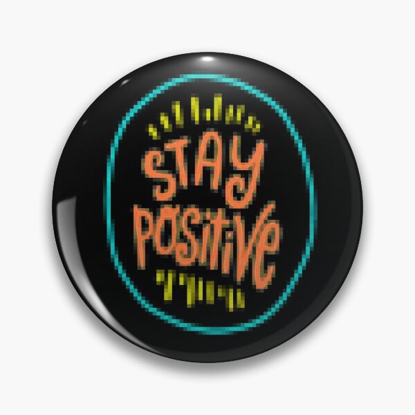 Item preview, stay positive white designed and sold by frankuffmann.