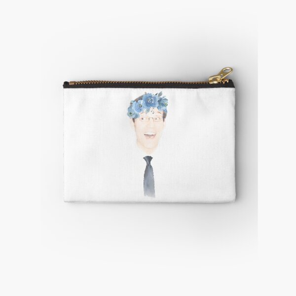 Item preview, Watercolor Steve Kornacki with Flower Crown and Tie designed and sold by Lily K. Donaldson.