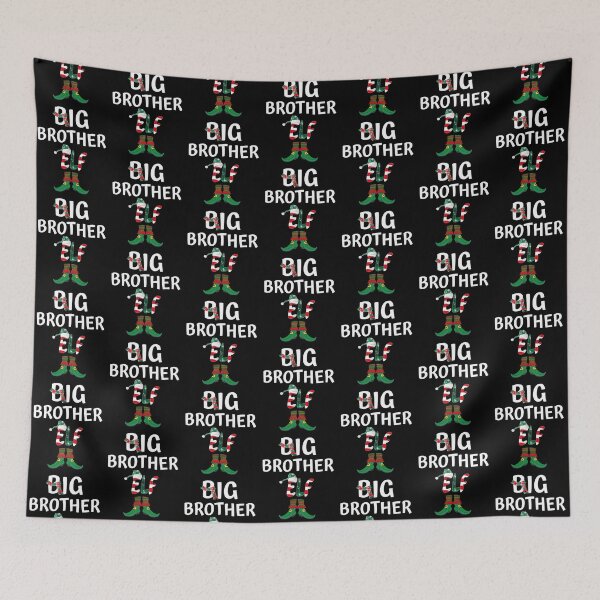 Item preview, Big Brother Elf Christmas Matching Big Brother Outfit Funny Merry Xmas Brother Elf Pajama Party Gift designed and sold by FunnySunny T-Shirts.