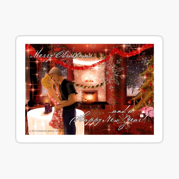 Frohe Weihnachten - Stargate SG-1 Sam / Jack Sticker
