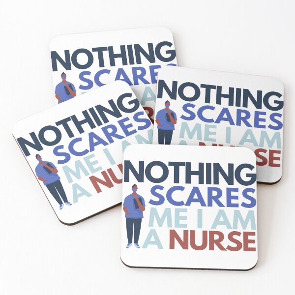 Item preview, Nothing Scares Me I Am A Nurse designed and sold by hachemi riadh.