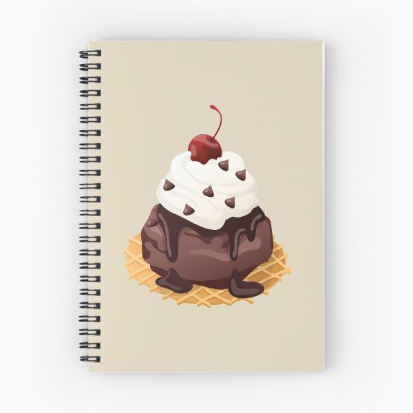 Item preview, Cherry Chocolate Ice Cream and Waffles designed and sold by Alicia Chee.