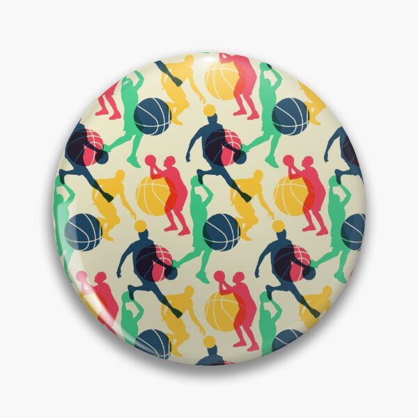 Item preview, Basketball Abstract Pattern Retro designed and sold by infleims.