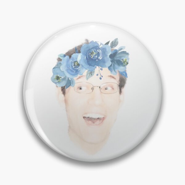 Item preview, Watercolor Steve Kornacki with Flower Crown designed and sold by Lily K. Donaldson.