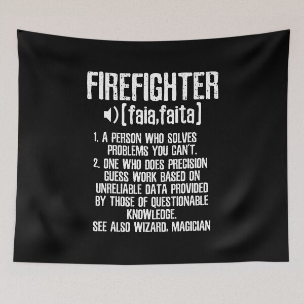 Item preview, Firefighter Hero Volunteer designed and sold by DoSt-997.
