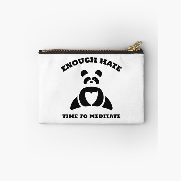 Item preview, Enough hate, time to meditate designed and sold by DeliriousSteve.