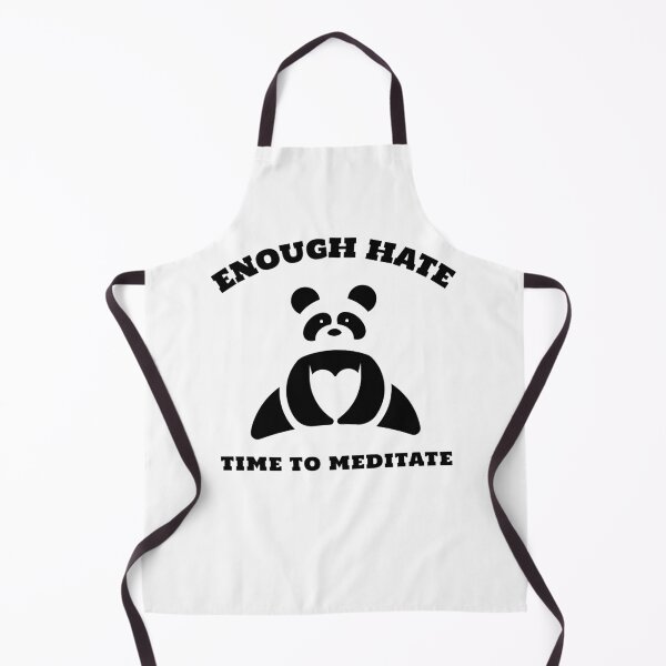 Item preview, Enough hate, time to meditate designed and sold by DeliriousSteve.