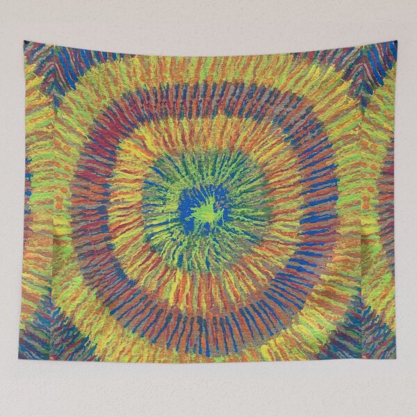 Item preview, trippy hippie tie dye  designed and sold by Keraboutart.