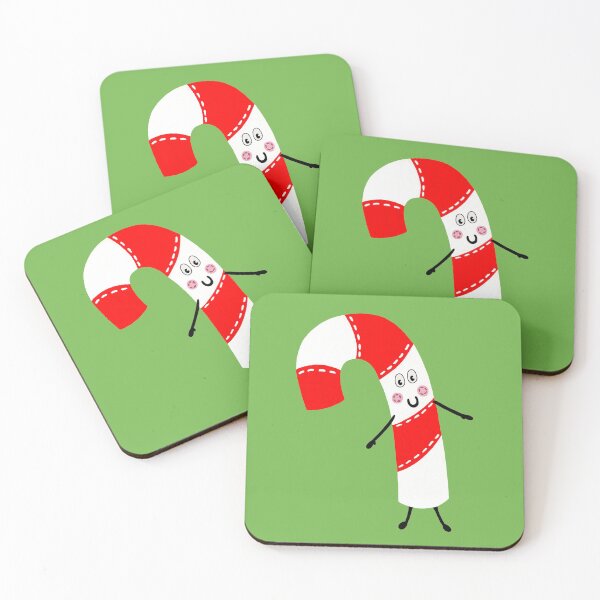 Artikelvorschau, Weihnachts-Zuckerstange - grüner Hintergrund entworfen und verkauft von Helen McCartney Designs.