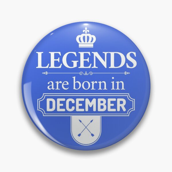 Item preview, Legends Are Born In December | Birthday Gift | designed and sold by Minimalwiz.