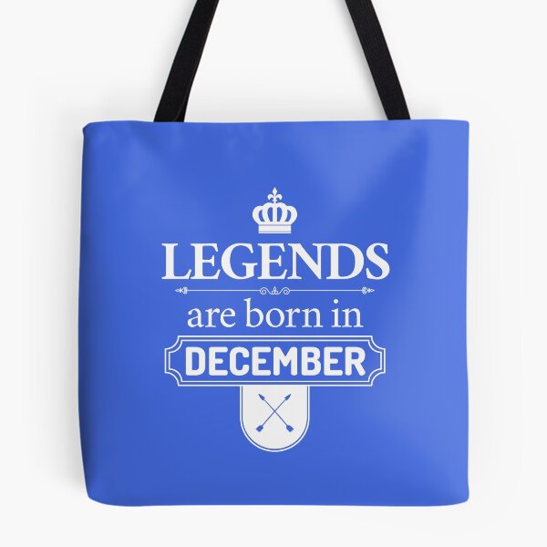Item preview, Legends Are Born In December | Birthday Gift | designed and sold by Minimalwiz.