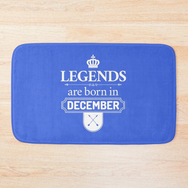 Item preview, Legends Are Born In December | Birthday Gift | designed and sold by Minimalwiz.