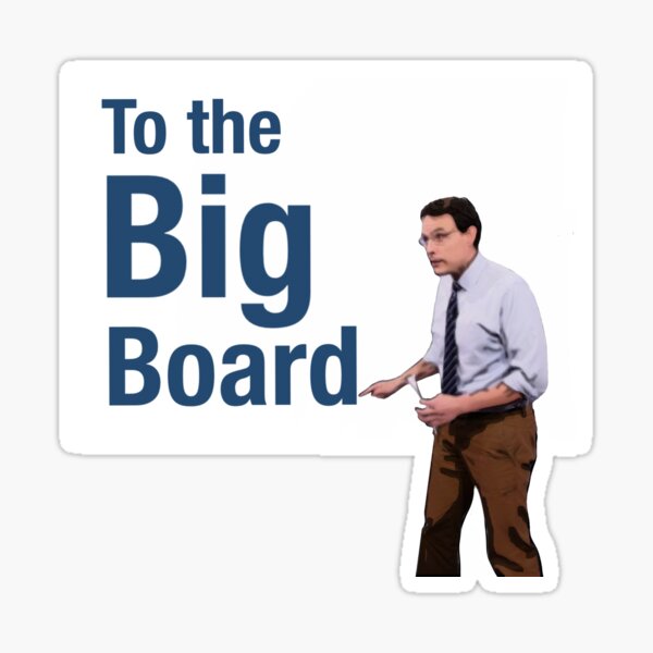 Steve Kornacki, To the Big Board! Sticker