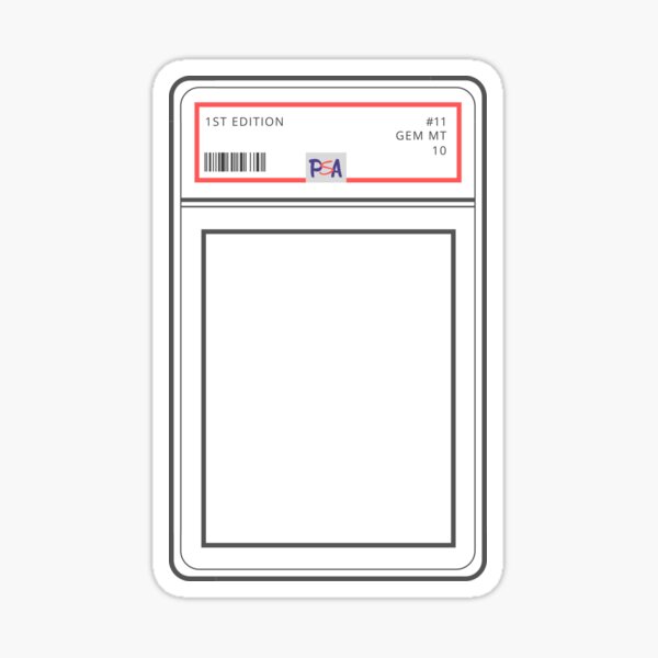 Item preview, Graded 10 | Black | PSA | Nerd | Classic | Collectable | Retro | Gamer | Anime | 2020 designed and sold by itsokaybyme.