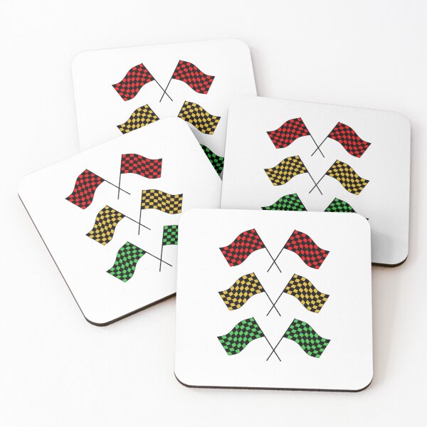 Item preview, Drag Strip Stop Light Checkered Flags designed and sold by DiscoBoogie.