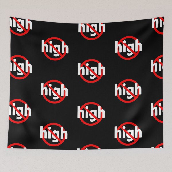Item preview, Not High - Sober designed and sold by notstuff.