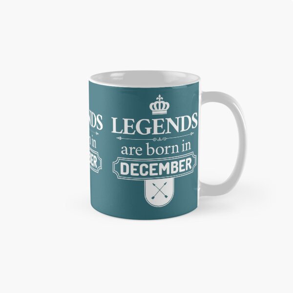 Item preview, Legends Are Born In December | Birthday Gift | designed and sold by Minimalwiz.