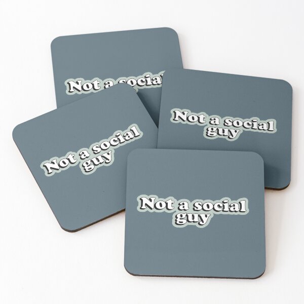 Item preview, Not A Social Guy - Funny Antisocial Introvert Jokes designed and sold by Skinpedia.
