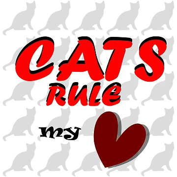 Artwork thumbnail, CATS RULE by EnchantedDreamr