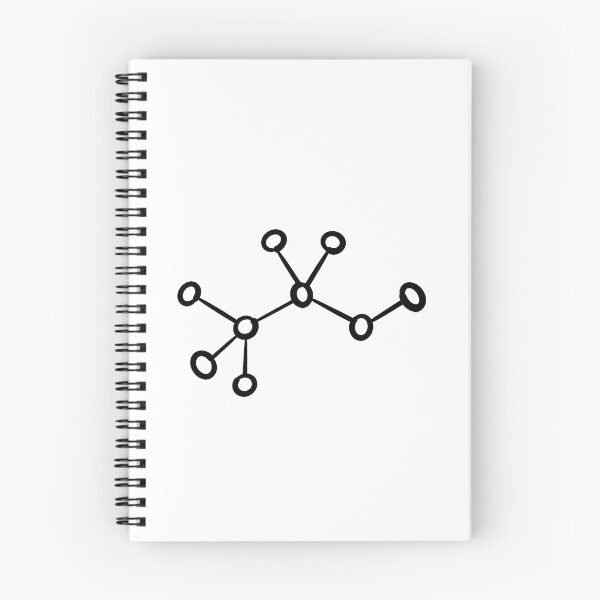 Item preview, Alcohol Molecule print, Ethanol, Minimalist Black White, bartender, brewmaster, drinks, beer, cocktails designed and sold by Prints Actually.