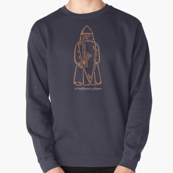 WeHadNoHorns - Berserker Lewis chessmen Pullover Sweatshirt