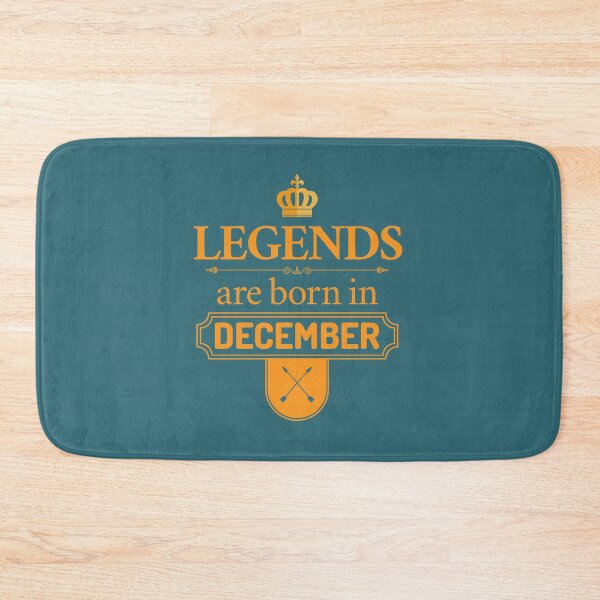 Item preview, Legends Are Born In December | Birthday Gift | designed and sold by Minimalwiz.