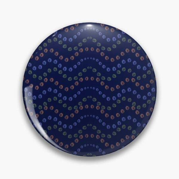Item preview, GEOMETRIC DOTS - BLUE designed and sold by PrachiManerikar.
