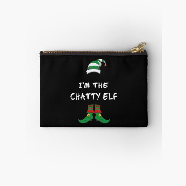 Item preview, I'm The Chatty Elf Christmas Matching Family Group Outfit Merry Xmas Cute Elf Gift  designed and sold by FunnySunny T-Shirts.