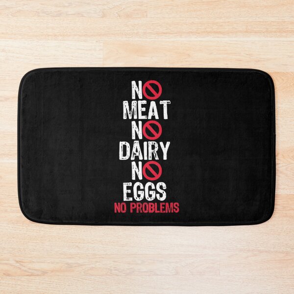 Item preview, No Meat No Dairy No Eggs Vegan Vegetarian designed and sold by DoSt-997.