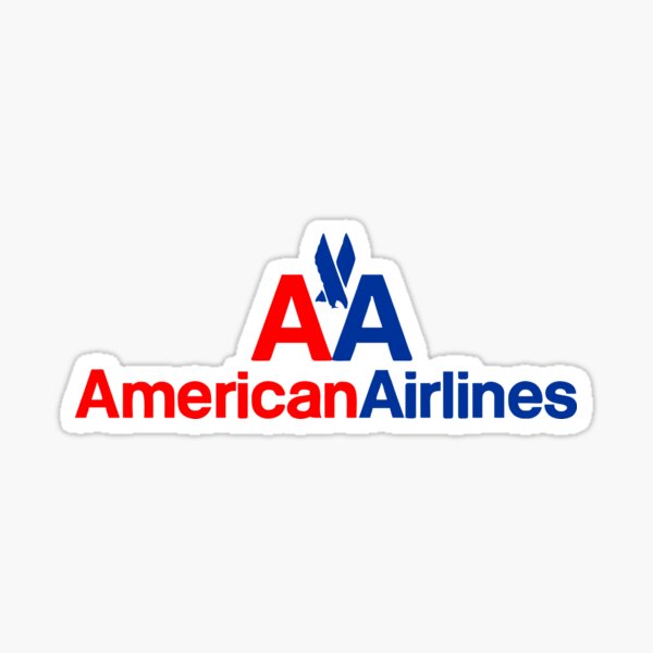 American Airlines Stickers Redbubble - american airlines roblox