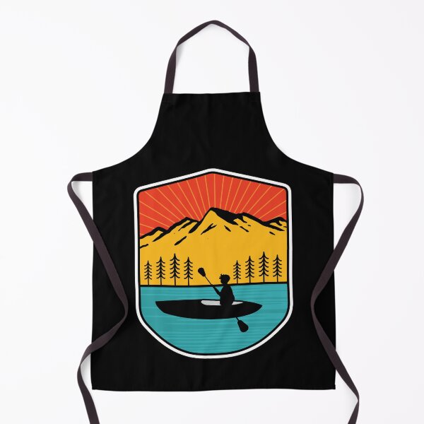 Item preview, Retro Kayaking Boating Paddling In Lake Tahoe Colorado River designed and sold by merchzy.