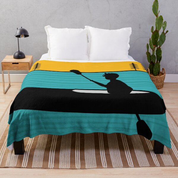 Item preview, Retro Kayaking Boating Paddling In Lake Tahoe Colorado River designed and sold by merchzy.