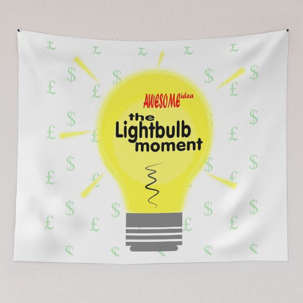 Item preview, THE LIGHTBULB MOMENT designed and sold by EnchantedDreamr.