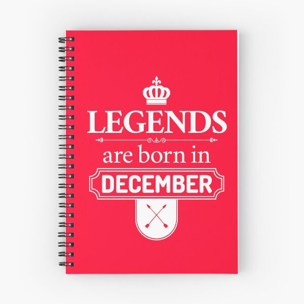 Item preview, Legends Are Born In December | Birthday Gift | designed and sold by Minimalwiz.