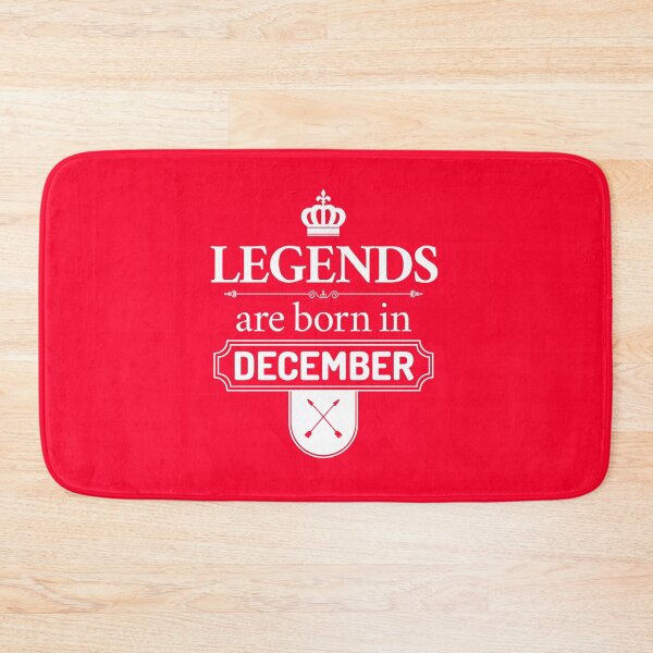 Item preview, Legends Are Born In December | Birthday Gift | designed and sold by Minimalwiz.