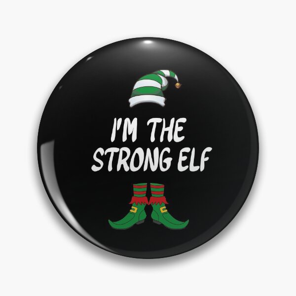 Item preview, I'm The Strong Elf Christmas Matching Family Outfit Merry Xmas Cute Elf Gift designed and sold by FunnySunny T-Shirts.